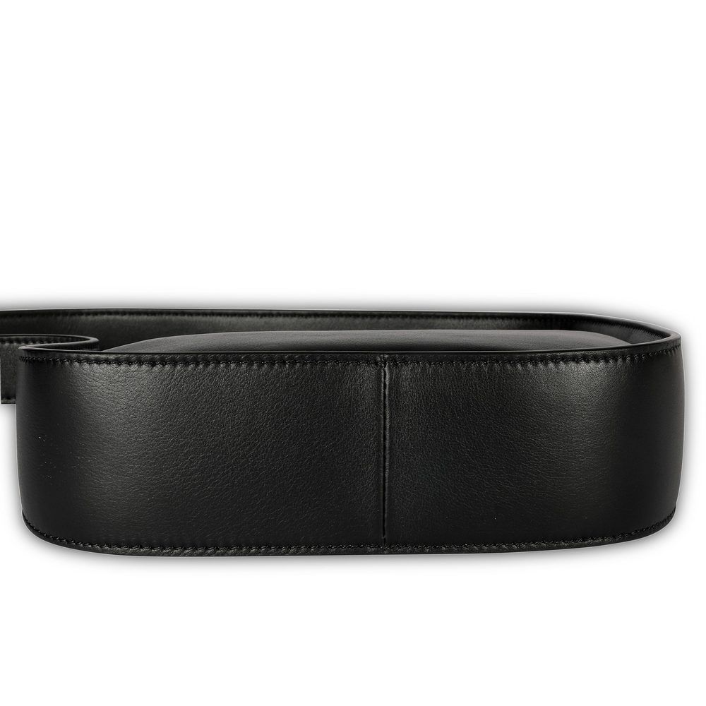 The Row Black Calfskin Leather Half Moon Bag - Picture 3 of 7